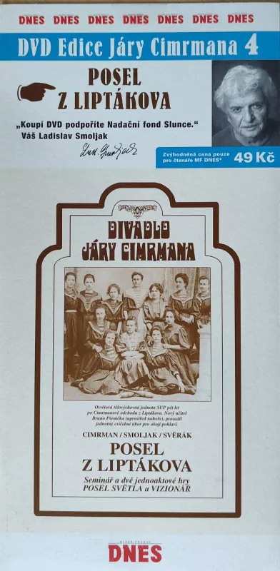 DVD Divadlo Járy Cimrmana: Posel z Liptákova