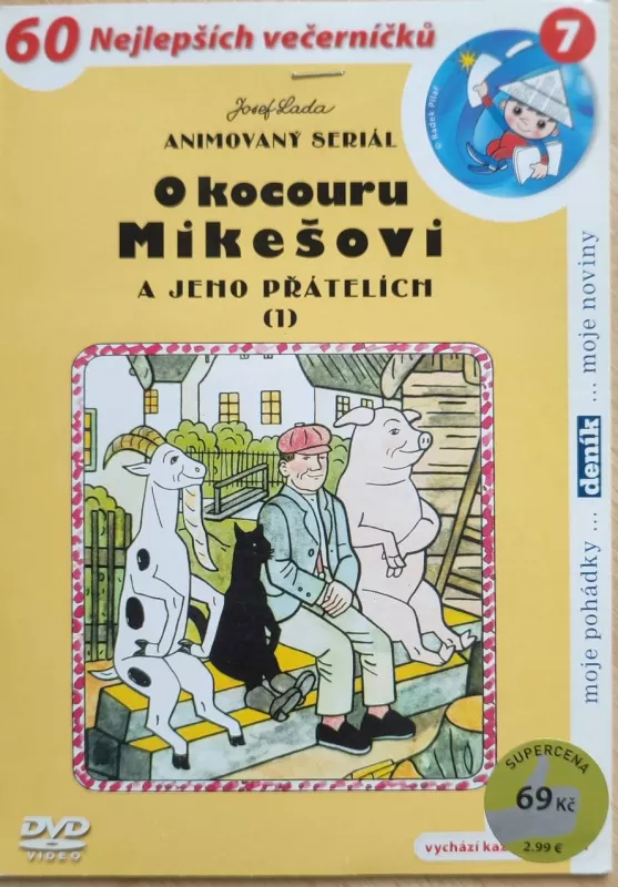 DVD O kocouru Mikešovi a jeho přátelích 1.