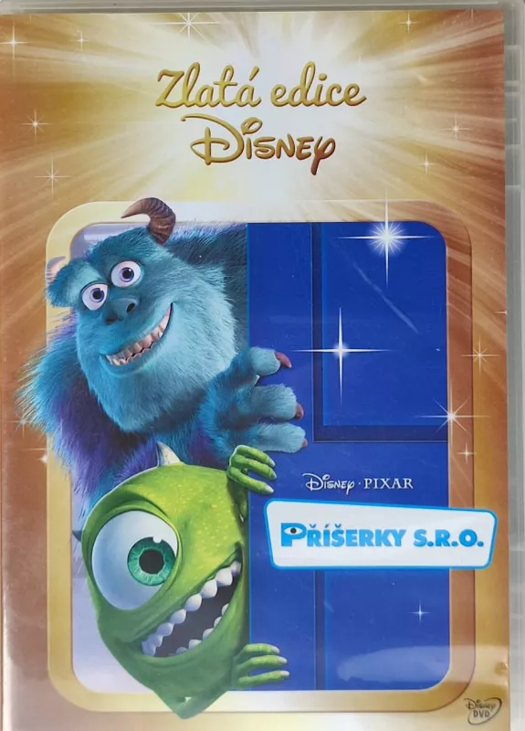 DVD Příšerky s.r.o. zlatá edice Disney)