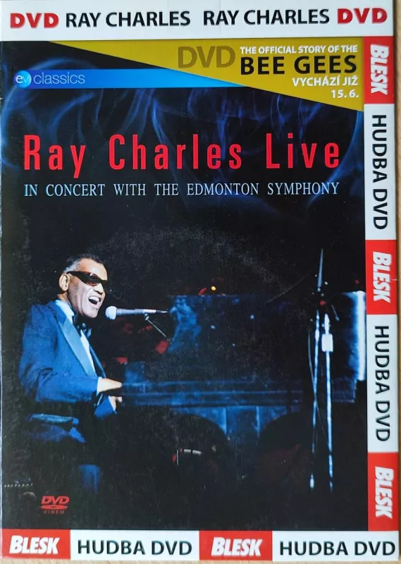 DVD Ray Charles live-in concert wih the Edmonton symphony