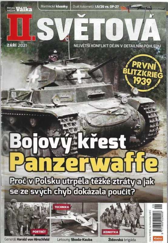 II.Světová válka 2021 Bojový křest Panzerwaffe