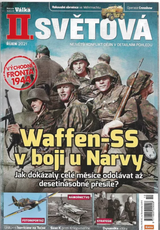 II.Světová válka 2021 Waffen-SS v boji u Narvy