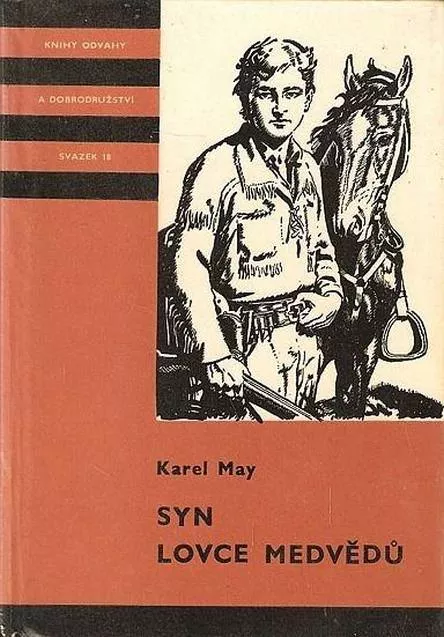 Karel May Syn lovce medvědů ilustrace Zdeněk Burian KOD 18