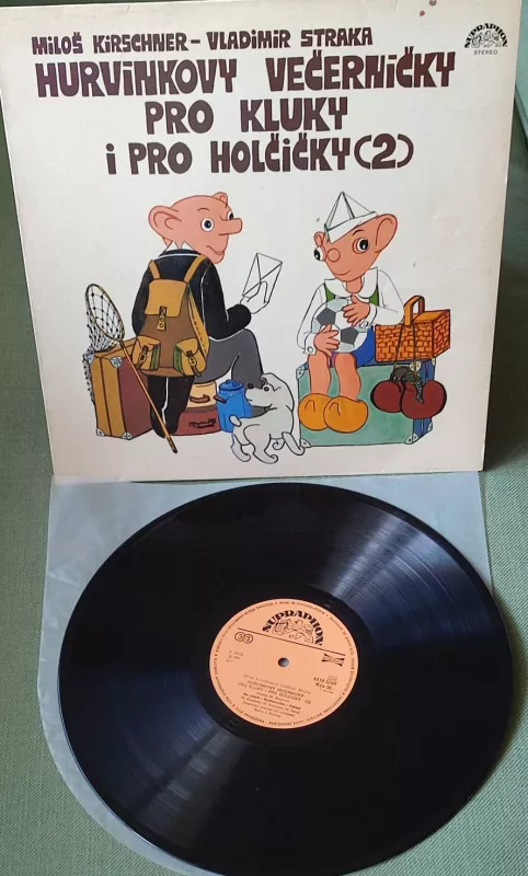 LP Hurvínkovy večerníčky pro kluky i pro holčičky 2 EX-/VG+
