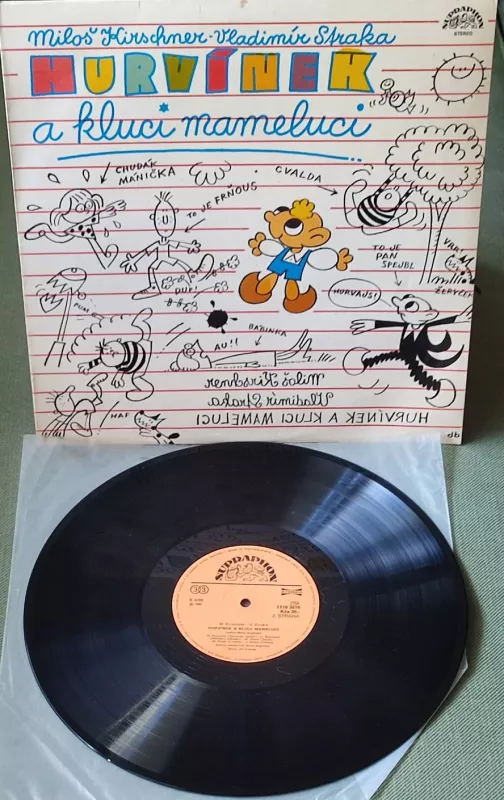LP Spejbl & Hurvínek Hurvínek a kluci mameluci VG+/EX-