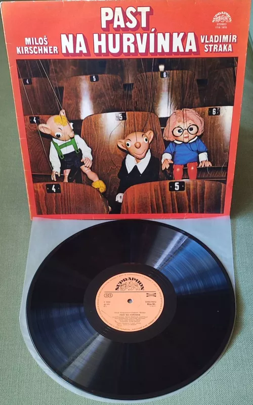 LP Spejbl & Hurvínek - Past na Hurvínka VG+/VG++