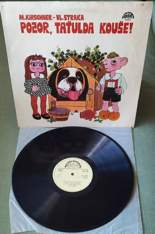 LP Spejbl & Hurvínek - Pozor taťulda kouše! VG+/VG++