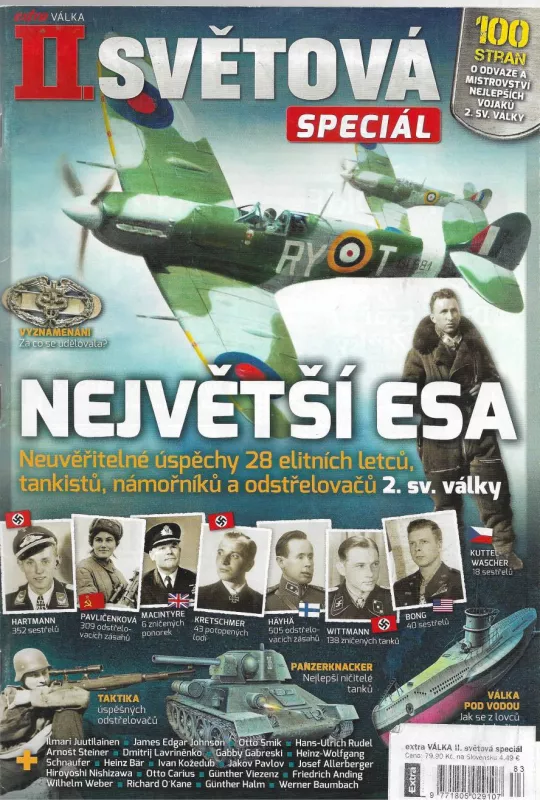 Válka speciál 2014 100 stran Největší esa