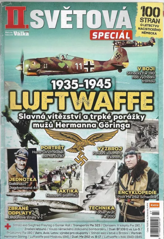 Válka speciál 2019 100 stran Luftwaffe 1935-1945