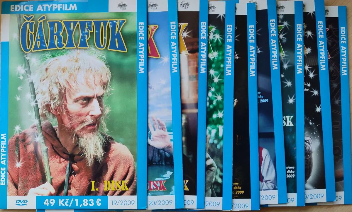9DVD ČÁRYFUK 1-9