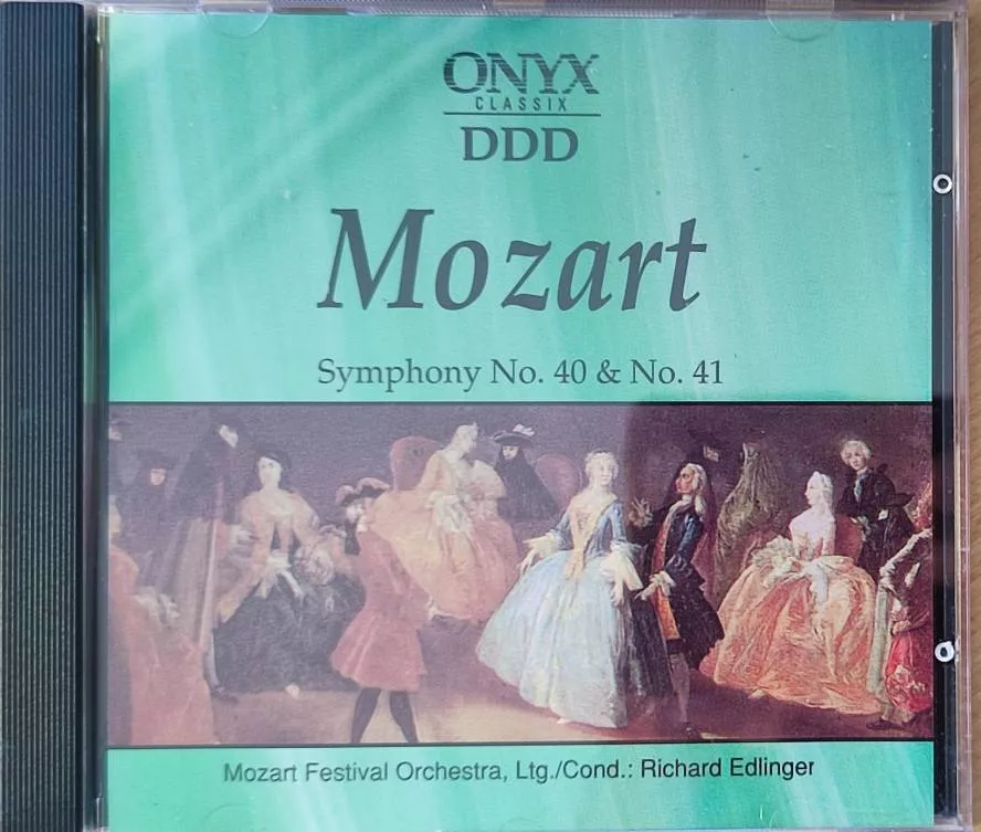 CD MOZART-symphony No 40 +No 41
