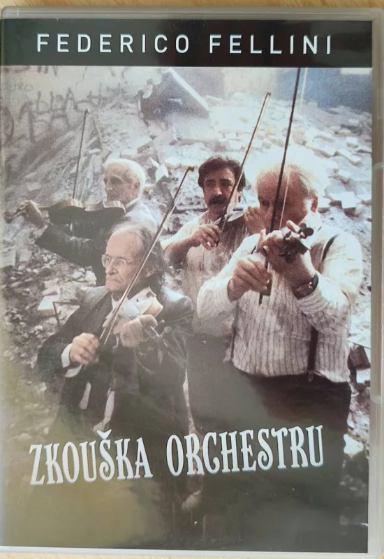 DVD Zkouška orchestru (Frederico Fellini)
