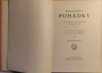 Wilhelm Hauff Hauffovy pohádky