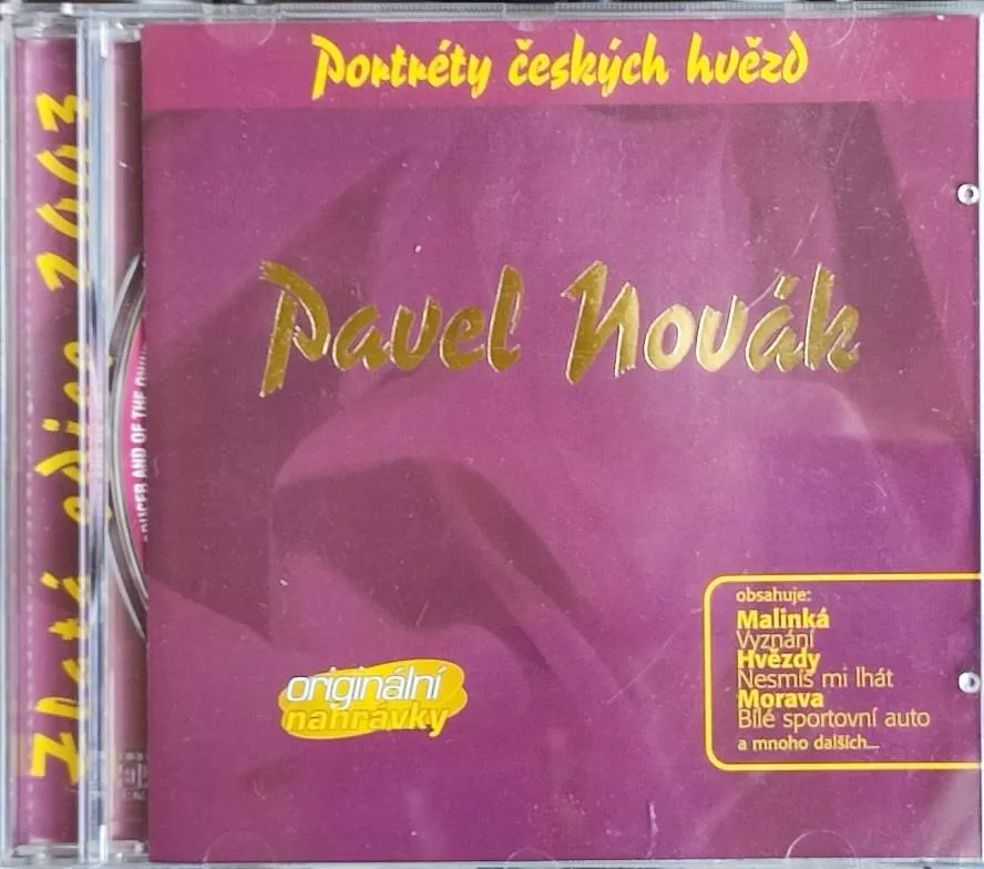CD Pavel Novák: Portréty českých hvězd