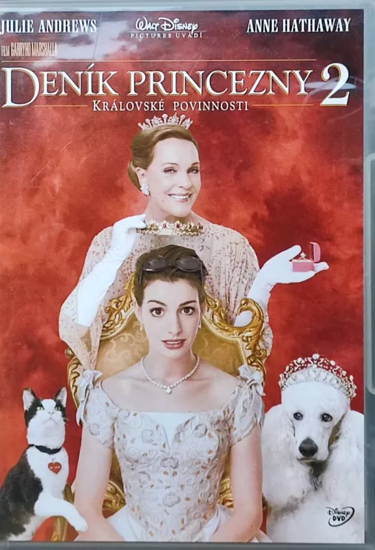 DVD Deník princezny (Julie Andrews) 2