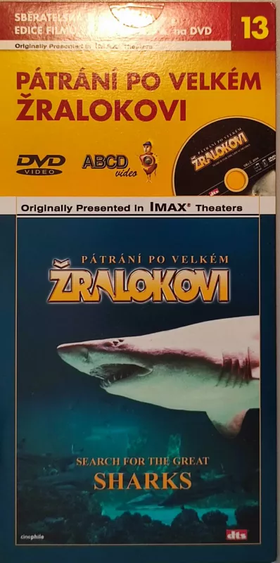 DVD Pátrání po velkém žralokovi Edice IMAX 13