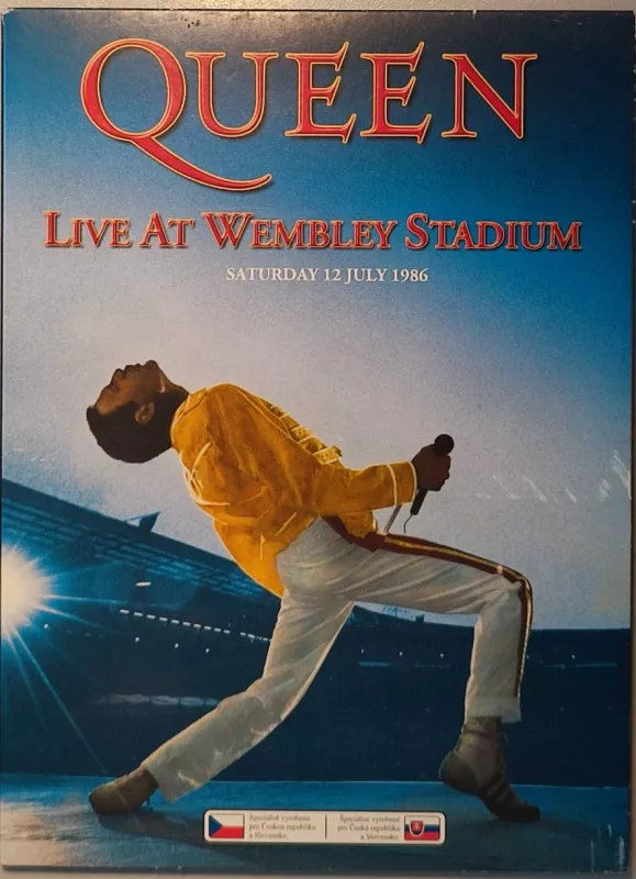 DVD Queen - Live At Wembley Stadium (saturday 12 july 1986)