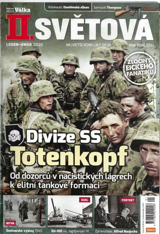 II.Světová válka lDivize SS Totenkopf eden-únor 2020
