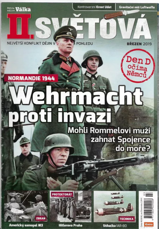 II.Světová válka Wehrmacht proti invazi březen 2019