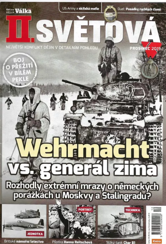 II.Světová válka Wehrmacht vs.generál zima prosinec 2019