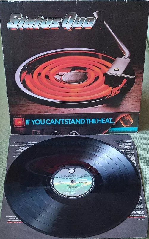 LP Status Quo If you can't stand the heat VG/VG+
