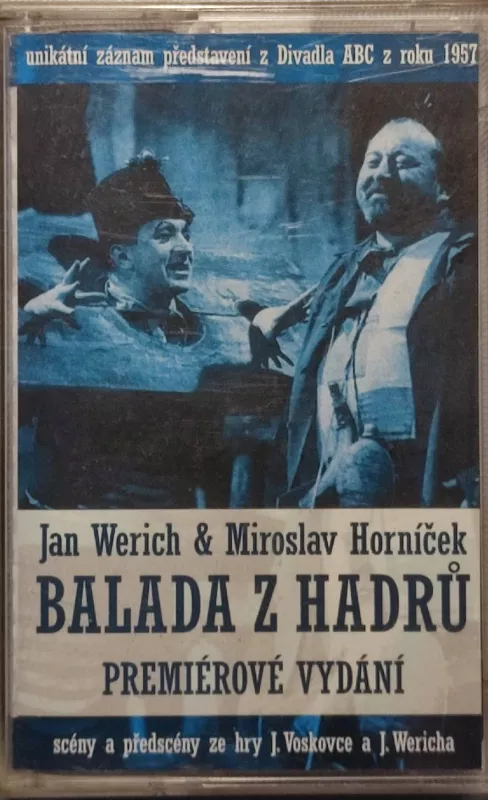 MC Jan Werich & Miroslav Horníček : Balada z hadrů