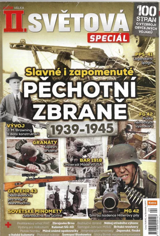 Válka speciál 2018 100 stran Slavné i zapomenuté pěchotní zbraně
