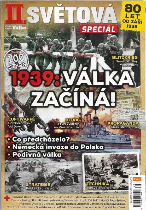 Válka speciál 2019 100 stran 1939.válka začíná