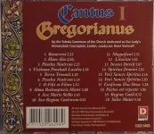 CD Cantus Gregorianus I
